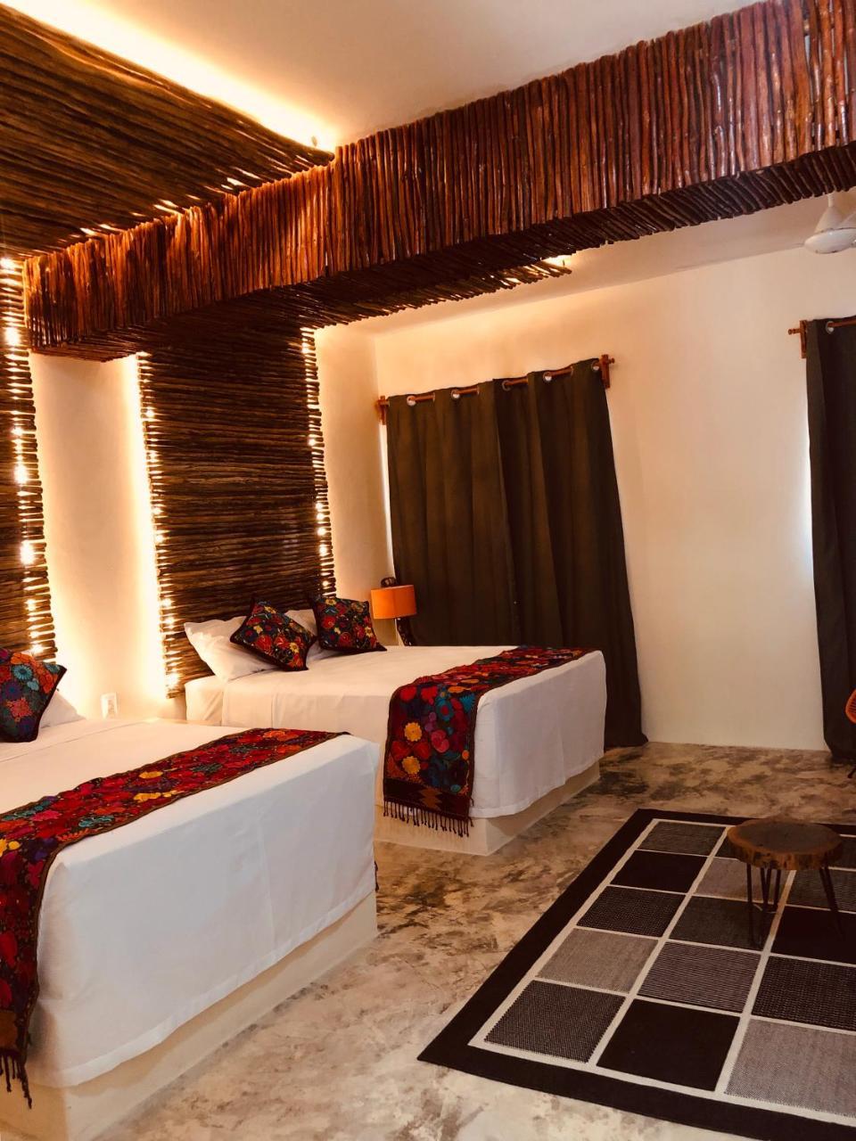 Tierra Maya Hotel Spa & Sanctuary Bacalar Ngoại thất bức ảnh